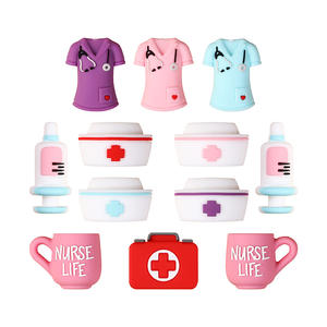 Juguete de Dentición de Silicona 3D de Alta Calidad para Bebés, Cuentas de Enfermera y Doctor, Cuentas para Hacer Collares, Cuentas para Bolígrafos, Cuentas Decorativas - Product Image 5