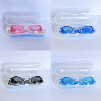 Lunettes de natation imperméables multicolores professionnelles de silicone pour des enfants et des adultes universels
