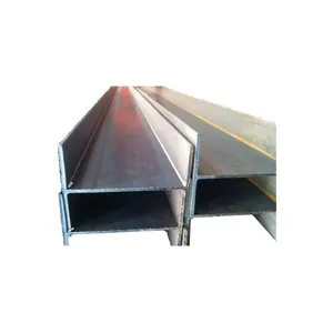 China professional supplier hot rolled wide flange steel h piles h beam price iron steel section h i beam