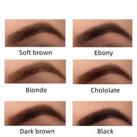 Fabricants de Marques Blanches – Crème Sourcils Teintée Minérale Végétale Longue Durée Imperméable et Douce, 6 Couleurs, ODM OEM