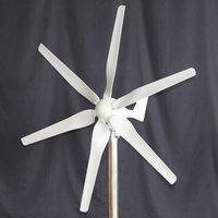 Générateur d'éoliennes horizontales MAX400W 12 V 24 Volt, 6 pales en fibre de nylon, alimentation électrique, moulin à vent, énergie pour la maison avec CE