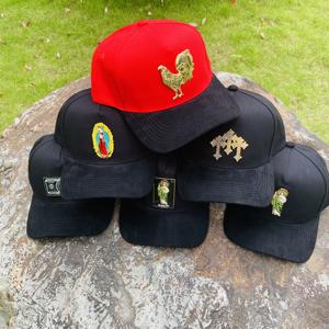 Gorra de Béisbol Vintage Personalizada de 5 Paneles con Visera de Gamuza y Pin Metálico con Logotipo, Estilo Deportivo para Hombre y Mujer - Product Image 3
