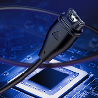 Câble de données de charge rapide USB à Angle droit pour câble magnétique Garmin USB A