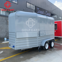 Remorque adaptée aux besoins du client de cheval de camion de nourriture de rue avec la norme des Etats-Unis Camion de restauration rapide avec le plein équipement de cuisine