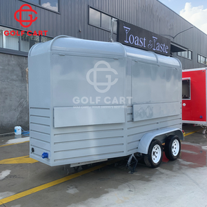 Camión de comida rápida con equipo completo de cocina Carrito de comida de perritos calientes móvil Camión de comida callejera personalizado <span class=keywords><strong>Remolque</strong></span> de caballos con estándar de EE. UU. - Product Image 4