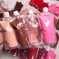 Cosmétiques, logo personnalisé, maquillage, gloss à lèvres liquide, Versagel, gloss à lèvres en gros, gloss transparent brillant, base de gloss à lèvres