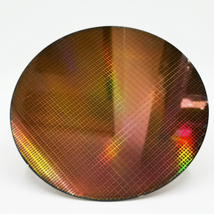 Wafer in Silicio Monocristallino da 6/8/12 Pollici per AI/CPU/GPU - Regalo Tecnologico Iridescente e Decorazione da Scrivania Futuristica (Grado IC) - Product Image 1