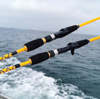 Jianwei — canne à pêche Spinning et casting en carbone, accessoire souple de 1.55m ou 1.7m, pour pêche côtière, au leurre, vente directe depuis l'usine