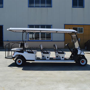 Carrito de Golf Eléctrico de Alta Calidad y Largo Alcance, 60V, 7-8 Plazas, con Velocidad de 30 km/h y Autonomía de 70-90 km, Equipado con Sistema de Audio - Product Image 4