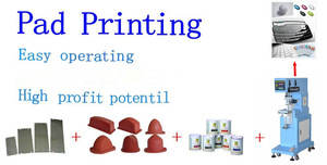 Dial pad BASKI MAKİNESİ, mühürlü mürekkep kabı ile 1 renkli ped yazıcı izle - Product Image 4