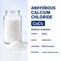 Chlorure de calcium anhydre en poudre, haute pureté, qualité industrielle, produit chimique
