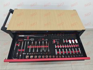 Armoire à outils roulante CE 12 tiroirs robuste 471 pièces pour garage et atelier avec douilles - Product Image 5