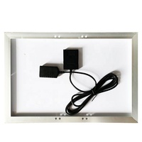 Panneau solaire 12V 10W Chargeur de batterie au goutte-à-goutte Portable pour véhicule IOT Clôture Poulailler Tracteur à gazon Bateau