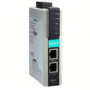 Passerelle de calcul en périphérie Ethernet Moxa MGate 5217I-1200-T, module de communication industriel, Taïwan - Product Image 2