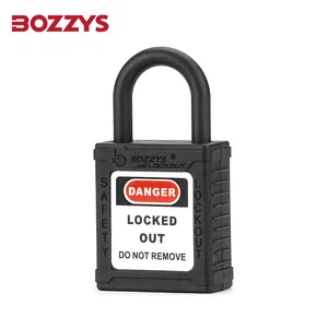 Cadeados de segurança de nylon não condutores personalizados por atacado para uso em áreas condutoras de Lotto Lockdown