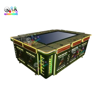 Table de jeu de pêche détachable de 86 pouces pour 10 joueurs, de qualité supérieure et durable, de la marque Qianmen, fabriquée en usine, pour machine de jeu de pêche IGS Vgame