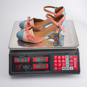 Escarpins élégants à talons mi-hauts pour femme, avec nœud et blocs de couleur, à bride <span class=keywords><strong>cheville</strong></span>, pour le bureau - Product Image 3
