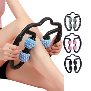 Tập thể dục bền điểm cầm tay cánh tay chân cổ cơ bắp chống cellulite mô sâu massage vòng lăn - Product Image 1