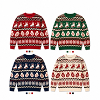 Pulls de Noël personnalisés pour couples, motif flocon de neige patin à glace, ensemble pour fête de Noël