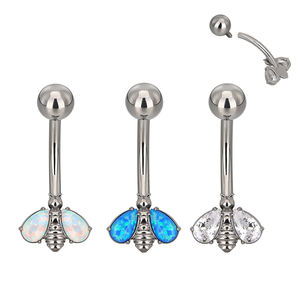 ใหม่ล่าสุด G23แหวนสะดือแบบห้อยสำหรับฤดูร้อนรูปร่างที่แตกต่างกันทำจากไทเทเนียม - Product Image 2