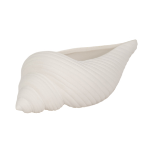 Statuetta in Ceramica Ispirata a Conchiglie, Decorazione Moderna per Bagno, Ufficio, Soggiorno - Product Image 3