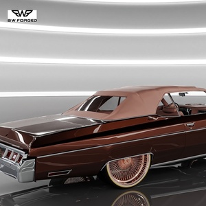 Cerchio a Raggi BW Custom Dayton Style in Oro Rosa Cromato, 20-28 Pollici, 5x120 5x127 5x139.7 per <span class=keywords><strong>Caprice</strong></span> Oldsmobile - Product Image 3