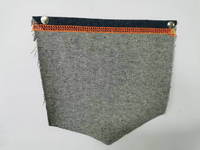 Largeur et longueur de ceinture programmable à haute efficacité nouvelle Machine à coudre industrielle à aiguille unique avec manuel de soudage de poche à plat