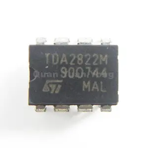 Circuit intégré 2822M DIP8 TDA2822 IC Composant électronique TDA2822M