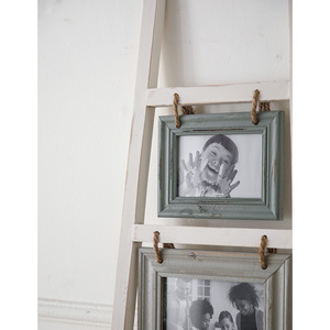 Sản phẩm mới thiết kế cổ điển Mộc mạc gỗ trắng kệ trang trí kệ sàn cho trang trí nội thất - Product Image 3