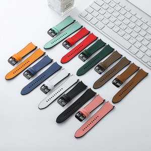 <span class=keywords><strong>Bracelet</strong></span> en cuir de silicone souple pour Samsung <span class=keywords><strong>Galaxy</strong></span> <span class=keywords><strong>Watch</strong></span> <span class=keywords><strong>4</strong></span> 5 6 7 <span class=keywords><strong>Bracelet</strong></span> en caoutchouc <span class=keywords><strong>40mm</strong></span> 44mm - Product Image 1