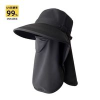 Topi Matahari Fashion Serbaguna Wanita, Bernapas, Penutup Wajah & Leher, Perlindungan UV, 100% Poliester, untuk Ski, Pantai, Memancing, Olahraga, Musim Panas, Aktivitas Luar Ruangan