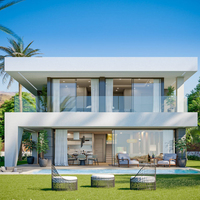 Maisons conteneurs portables personnalisées à prix avantageux, fabriquées en Chine, en acier léger modulaire, écologiques, design moderne, 20 pieds/40 pieds