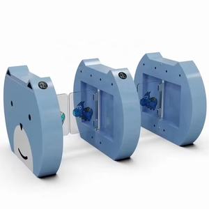 Tourniquet à battant rapide <span class=keywords><strong>avec</strong></span> capteur infrarouge RFID en forme de chat de dessin animé, peinture au four en fer, moteur DC sans balais - Product Image 2