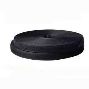 Bande auto-agrippante en nylon de 20 mm, noire et blanche, multifonctionnelle, conforme aux normes REACH, ROHS et OEKO-TEX, pour nappes et cadres photo - Product Image 2