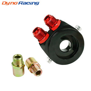 Adaptateur de filtre à huile en aluminium pour modification automobile, avec interface AN10/AN8 - Product Image 2