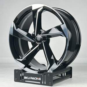 Bku Forgé 5x112 Jantes 18 19 20 Pouces Jantes Noir Jantes En Alliage De Voiture Personnalisées pour <span class=keywords><strong>Audi</strong></span> A3 A4 A5 A6 A7 A8 S3 S4 S5 S6 S7 <span class=keywords><strong>TT</strong></span> TTS - Product Image 5