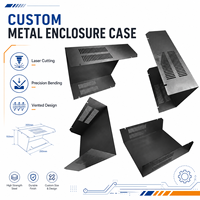 Boîtier métallique en aluminium pour projets, armoire extérieure pour batterie solaire et équipement de stockage d'énergie, personnalisable