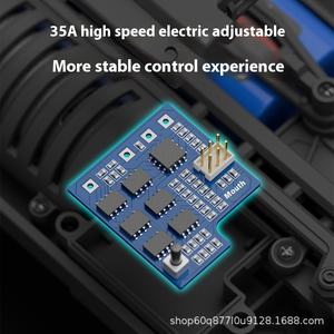 RC 1:16 Rc Off-road <span class=keywords><strong>4x4</strong></span> Voitures télécommandées Modèle réduit de voiture Jouet pour garçons avec moteur brossé 35 KM/H Véhicule à grande vitesse Jouet - Product Image 4