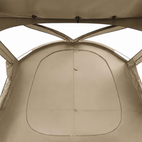 Tente de camping automatique pour 8 à 12 personnes, double couche, luxe, hydraulique, familiale, imperméable, anti-UV, pour la plage et les activités de plein air