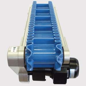 Sabuk Konveyor Karet Kemiringan Tinggi 30 60 <span class=keywords><strong>90</strong></span> Derajat Kekakuan Tinggi Sabuk EP NN Ideal untuk Pelabuhan & Dermaga - Product Image 1