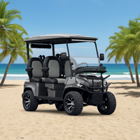 Voiture de golf de haute qualité à 4 places, prix d'usine, batterie au lithium, nouvelle énergie, tout-terrain, chariot de golf électrique personnalisé, prix abordable