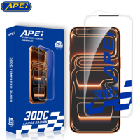 Protection d'écran en verre trempé 8K sans bordure, antistatique, pour iPhone 18 Pro Max 17 16 15 14 13, film d'écran incurvé super clair 8K