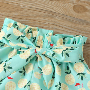 All'ingrosso Halter Top pantaloncini con stampa di frutta belle ragazze 2 pezzi Set donna estate - Product Image 6