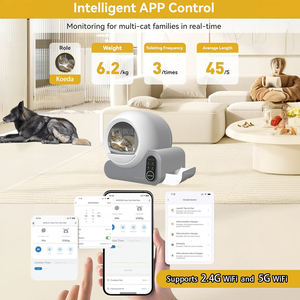 Lettiera per Gatti Automatica Intelligente con Controllo degli Odori, Autopulente, Capacità 70L, Toilette per Gatti in Plastica, Adatta a più Gatti - Product Image 4