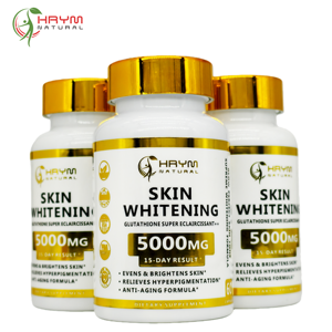 Compléments de Blanchiment de la Peau à Base de Glutathion, Vitamine C Liposomale et Collagène de Haute Qualité pour d'Excellents Résultats avec Étiquetage Personnalisé - Product Image 1