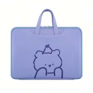 Housse pour tablette et ordinateur portable en cuir PU ODM multi-poches avec logo personnalisé pour filles et enfants 11''-17.3'' - Product Image 5