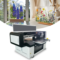 Impresora UV A2 6042 para Carcasas de Celulares, Barniz para Madera, Lienzo, Vidrio, Bolígrafos, Acrílico, Impresora UV Plana Rotativa