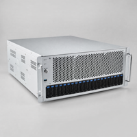 Châssis de serveur de stockage en rack 4U personnalisé TZR, en tôle d'acier galvanisé, boîtier AI GPU haute densité, vente en gros d'usine OEM