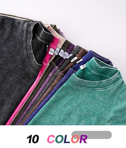 Camiseta de Uso Diario Personalizada 250g - Lavada con Enzimas 100% Algodón Corte Holgado y Agradable al Tacto para Hombre Muestra Disponible - Product Image 3