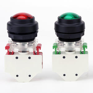 נורית חיווי אדומה AV DC 48V 127V AC 220V 250V צבעים שונים 12V כניסת נורית טייס חסינת פיצוץ/חיווי - Product Image 4